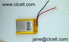 CLCELL Lithium ion polymer battery 523450 1000mAh rechargeable 3.7v