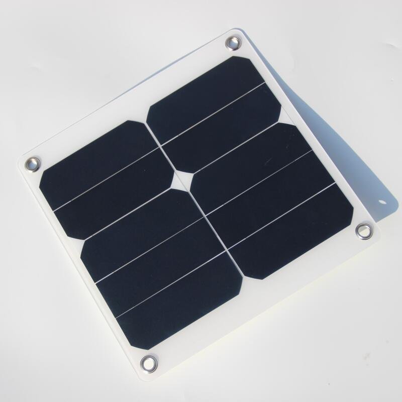 10W Solar Panel Sunpower USB Battery Charger for Mibile Phones