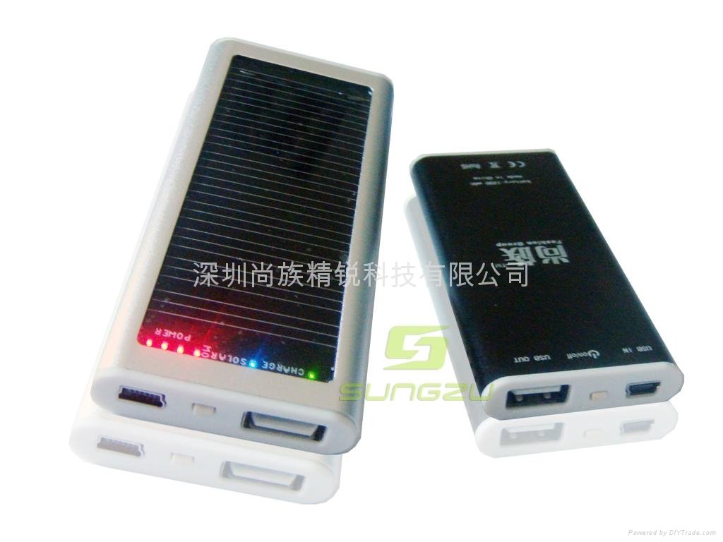 最新2011电子产品尚族太阳能充电器 5