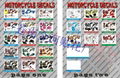 Sticker set collect for CRF50 motorycles