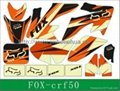 Sticker set collect for CRF50 motorycles
