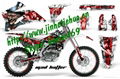 CRF450 Mad Hatter graphic sticker