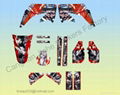 CRF450 Mad Hatter graphic sticker