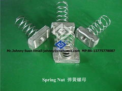 stainless steel 304 spring nut
