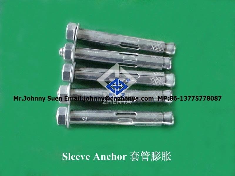 stainless steel sleeve anchor