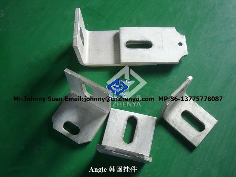 stainless steel L Angle of cladding fixation 4