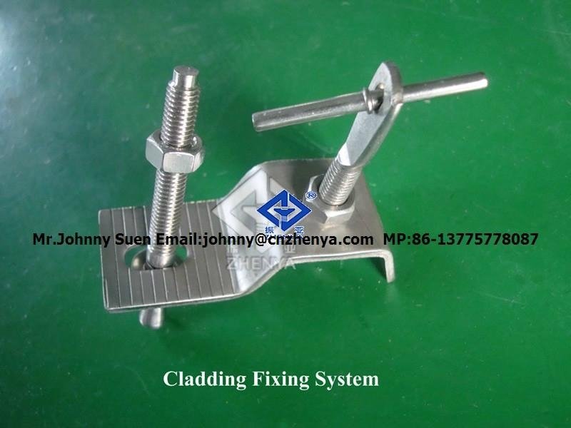 stainless steel Z Angle of cladding fixation