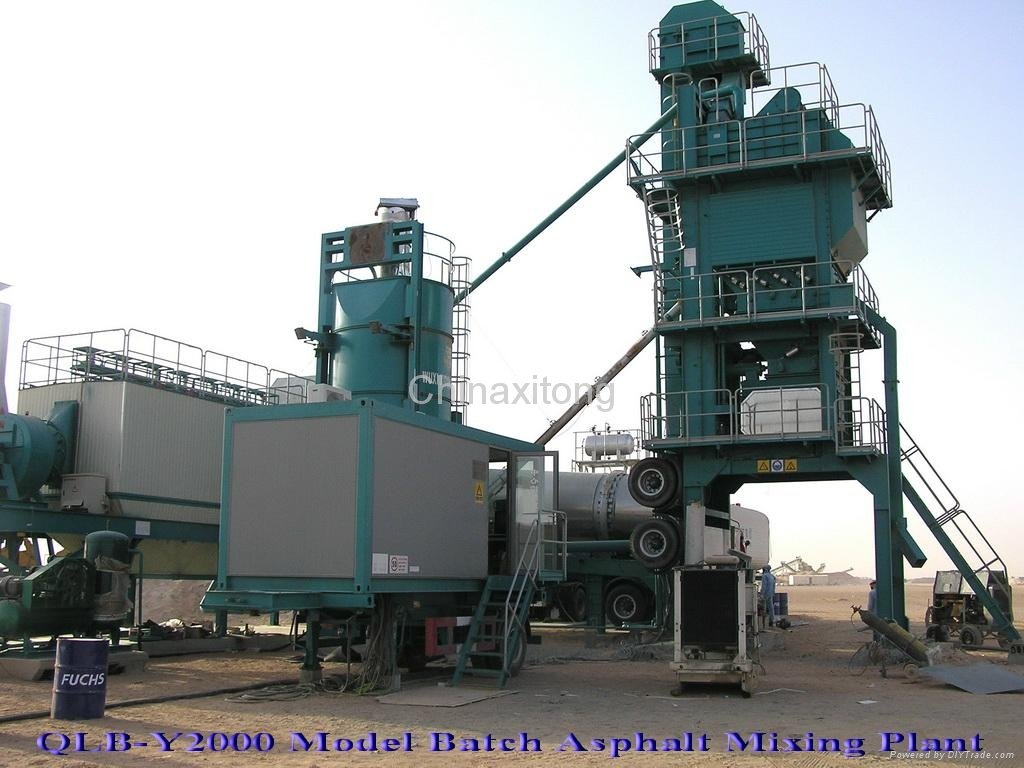 Mobile Asphalt Mixing Plant (QLB-Y1500) 5
