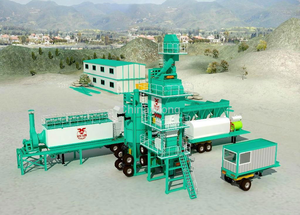 Mobile Asphalt Mixing Plant (QLB-Y1000)