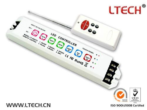 LED RGB controller with RF remote