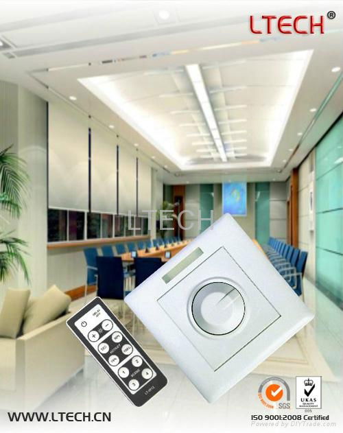 Intelligent LED swith Dimmer IR wireless remote control CC 700mA/CH*1 2