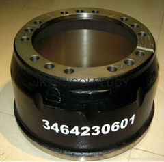 Trailer//Truck Brake Drum For Benz 