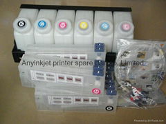 bulk ink system for Roland/Mimaki/Mutoh (6 tank+ 12 cartridge)