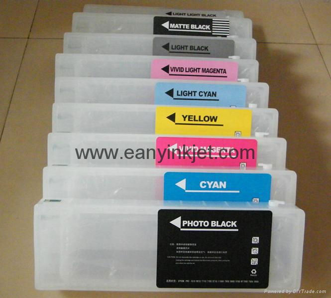 refillable cartridge with chip for Epson 7890 9890 7908 9908 2
