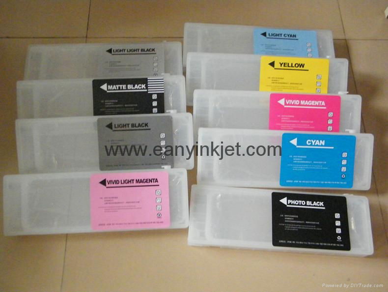 refillable cartridge with chip for Epson 7890 9890 7908 9908 3