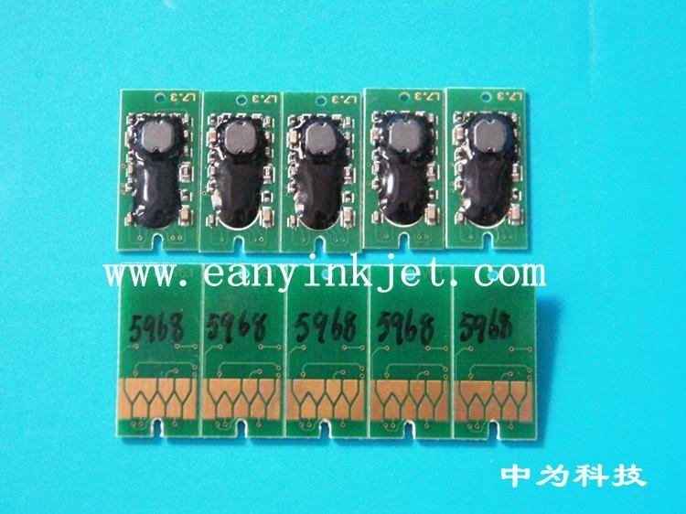 350ml chip for Epson7700 9700 7710 9710 printer cartridge 7700 9700 9710 chip 2