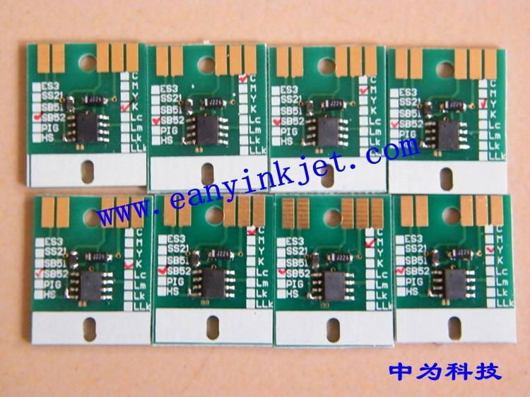  permanent chip for Mimaki JV5 SB51 SB52 SB53 JV33 ES3 HS HS1 printer 4