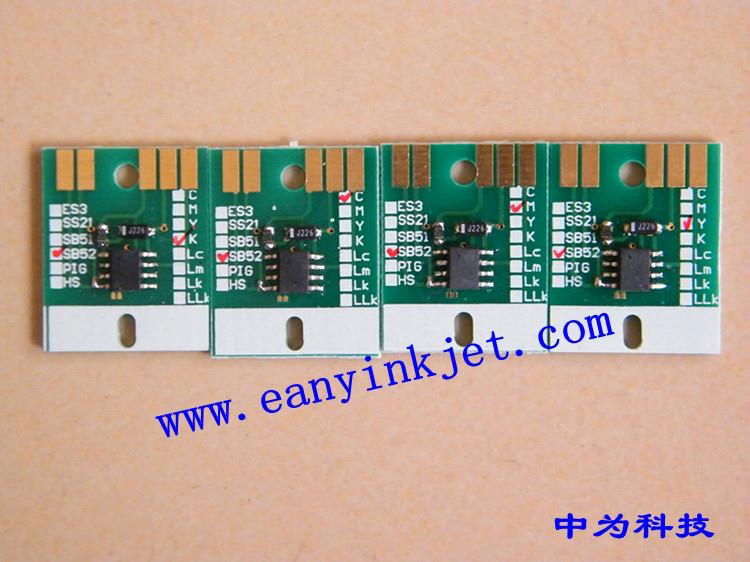  permanent chip for Mimaki JV33 printer BS2 BS3 SB51 SB52 SB53 ES3cartridge chip 2