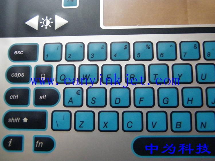 videojet keyboard for 1210 1220 1310 1320 1510 1510 1520 1610 1620 1710 display  4