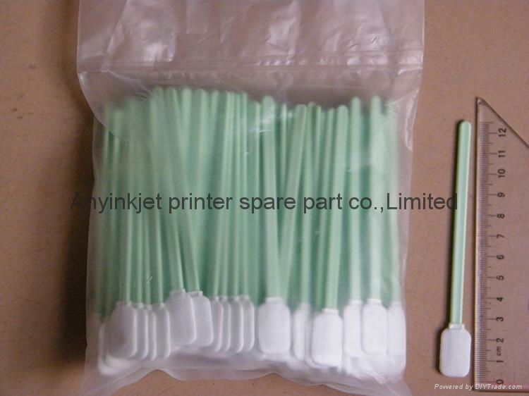 swab Solvent Foam Tipped Cleaning Swab for indoor and outdoor Roland Mimaki Muto