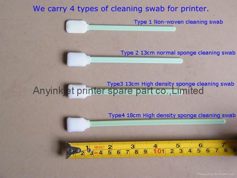swab Solvent Foam Tipped Cleaning Swab for indoor and outdoor Roland Mimaki Muto 5