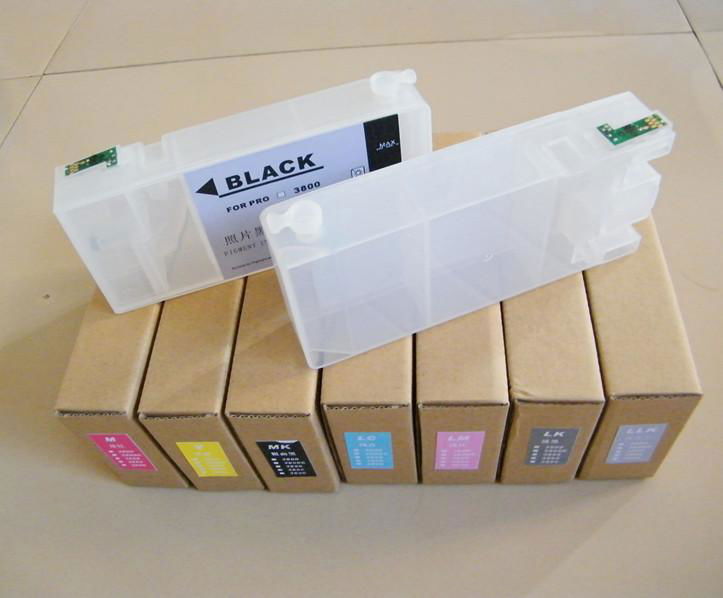 160ml refillable cartridge with ARC chip for Epson 3880 3800 3885 3890 3850  4