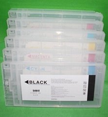 refillable ink cartridge with chip for Epson 10000 10600 printer