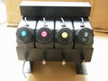 4 color UV bulk ink system with sensor without cartridge for Flat UV ink printer 5