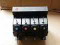 4 color UV bulk ink system with sensor without cartridge for Flat UV ink printer 7