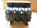 4 color UV bulk ink system with sensor without cartridge for Flat UV ink printer 11