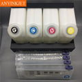 4 color bulk ink system for Roland Mimaki JV33 JV5 Mutoh 1614 1604 prnter 8