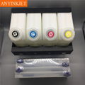 4 color bulk ink system for Roland Mimaki JV33 JV5 Mutoh 1614 1604 prnter