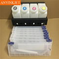 Double 4 color bulk ink system for Mimaki JV33 JV5 JV3 printer 9