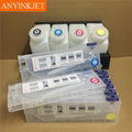 Double 4 color bulk ink system for Mimaki JV33 JV5 JV3 printer 12