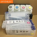 Double 4 color bulk ink system for Mimaki JV33 JV5 JV3 printer 13