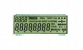 Segment LCD for energy meters