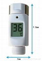 Digital shower head thermometer  1