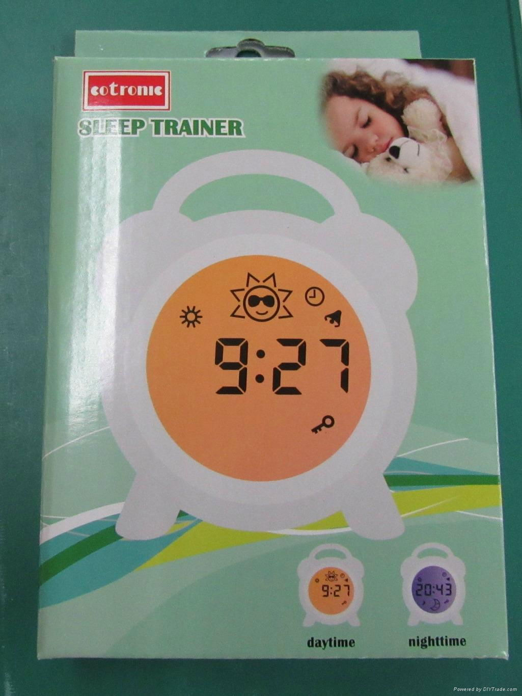 sleep well trainer colcok; baby sleep wake up clock 5