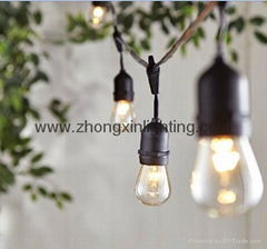 Garden String Light-E26 S14 Vintage Light Set 15ct