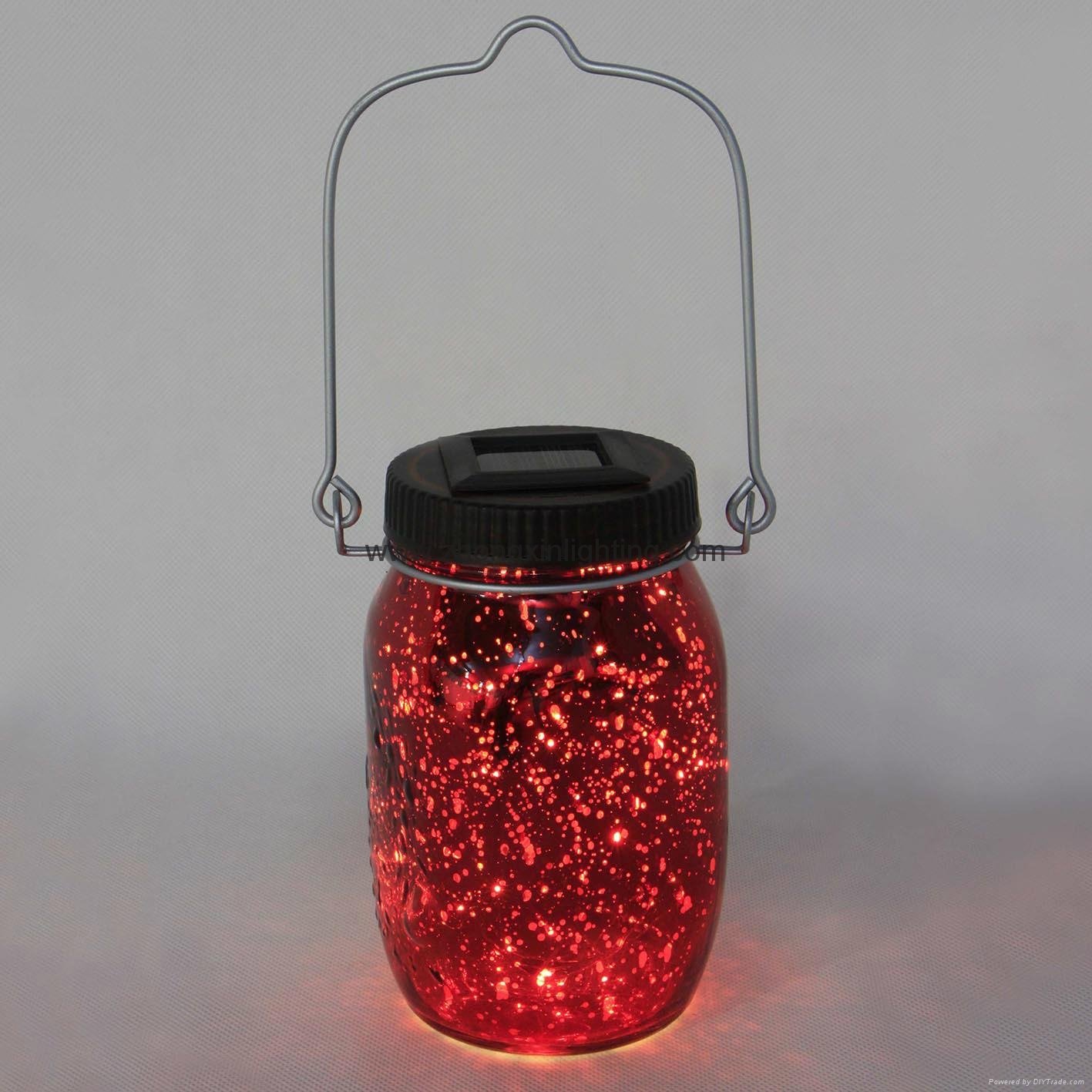 Solar Decor Light-Solar Firefly Mason Jar 2