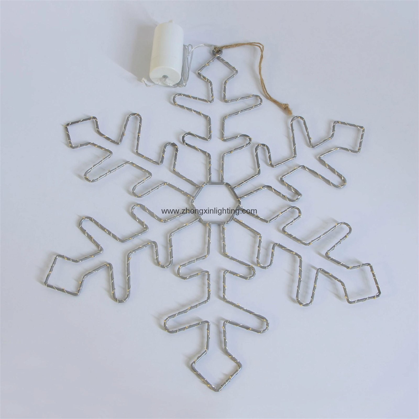 Christmas Decoration Light-SMD snowflake wire form 3