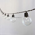 Solar String Light-Solar G40 LED String Light 20ct 2