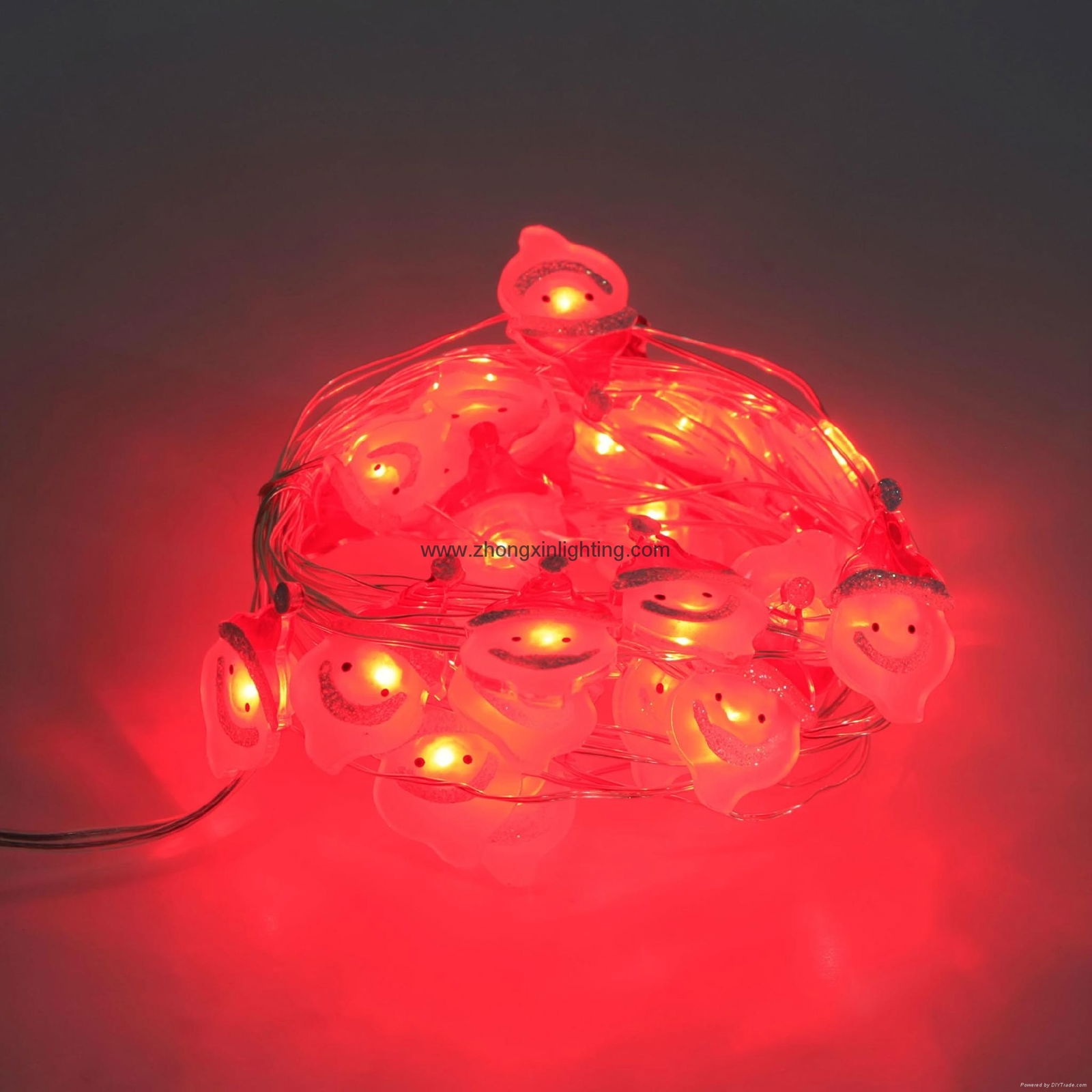 Christmas Decorative 25 SMD Santa Face String Light  3