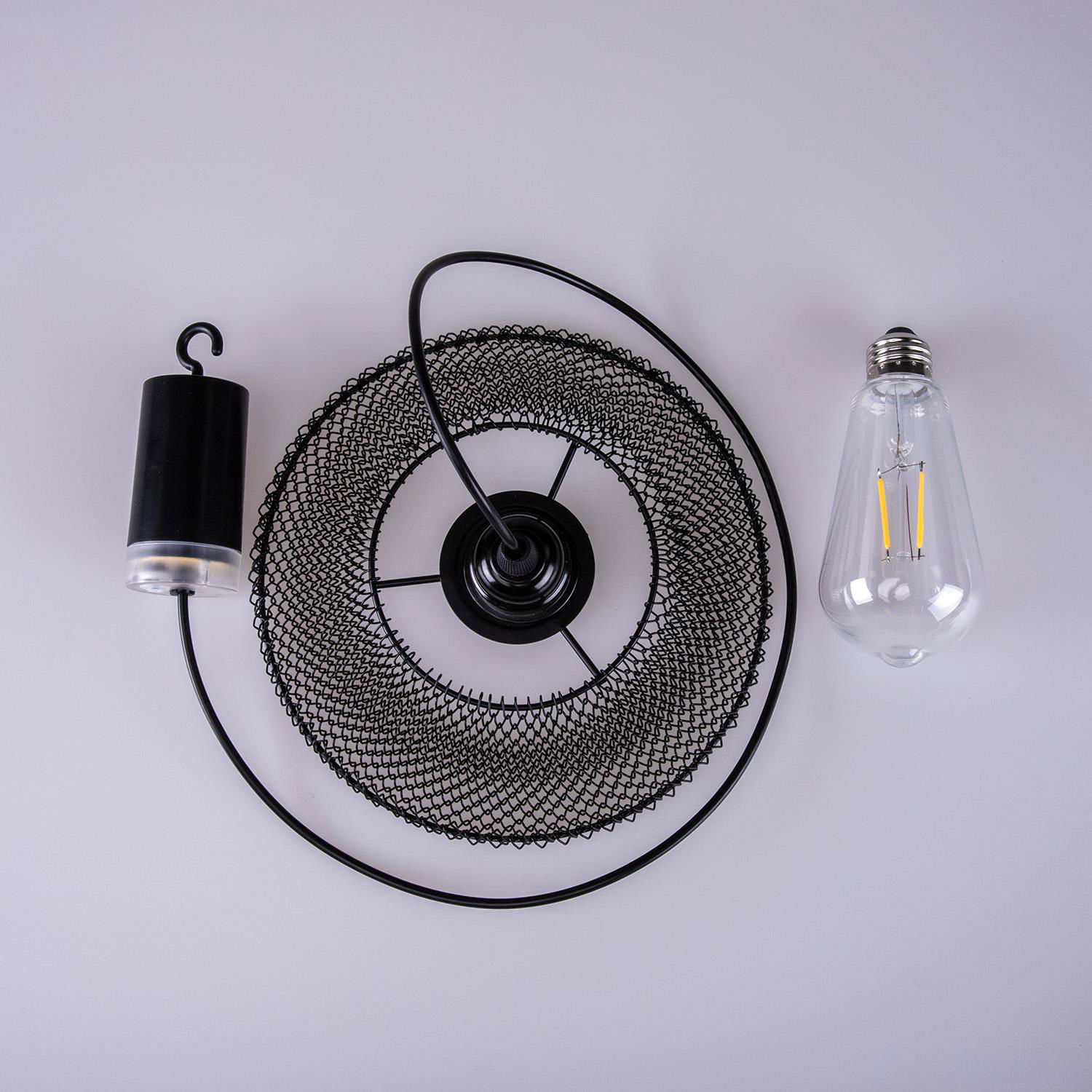 Metal mesh lampshade pendant light 4