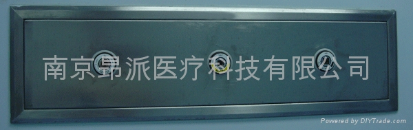 醫用內嵌式不鏽鋼氣源箱 2
