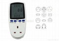 Digital Energy Watt Meter Socket with Electricity Meter UK Plug