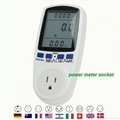 US plug power energy meter socket,PM-2 1
