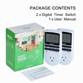 Digital Timer Switch,Timer outlet,7 day