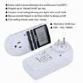 Digital Timer Switch,Timer outlet,7 day timer,plug in timer for US plug