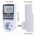 Light timer,Smart digital timer,Plug in timer for EU plug